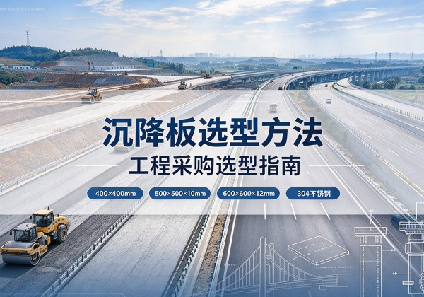 三明沉降板选择方法